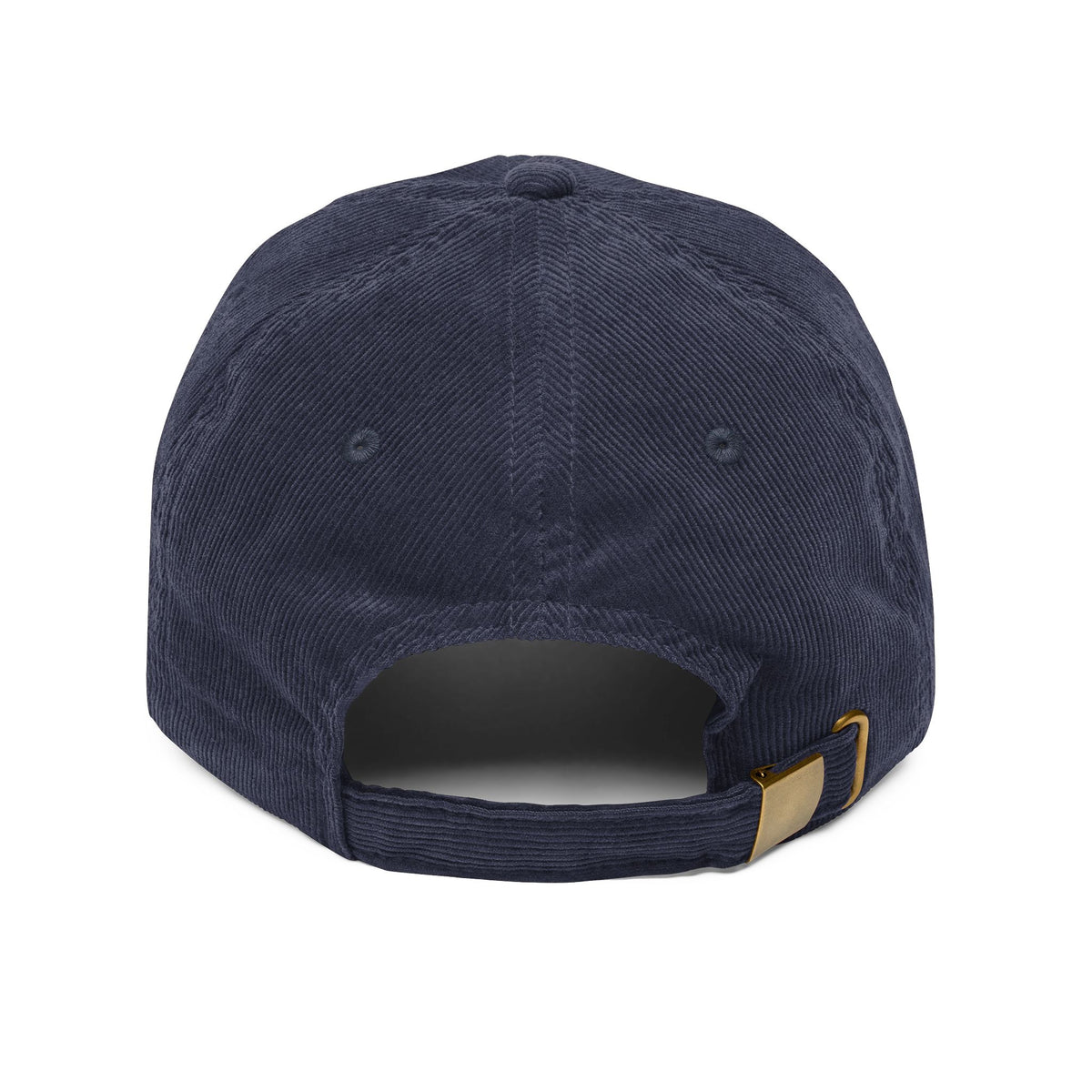 Corduroy Embroidered Cap — "Rejoice Always" Vintage Dad Hat