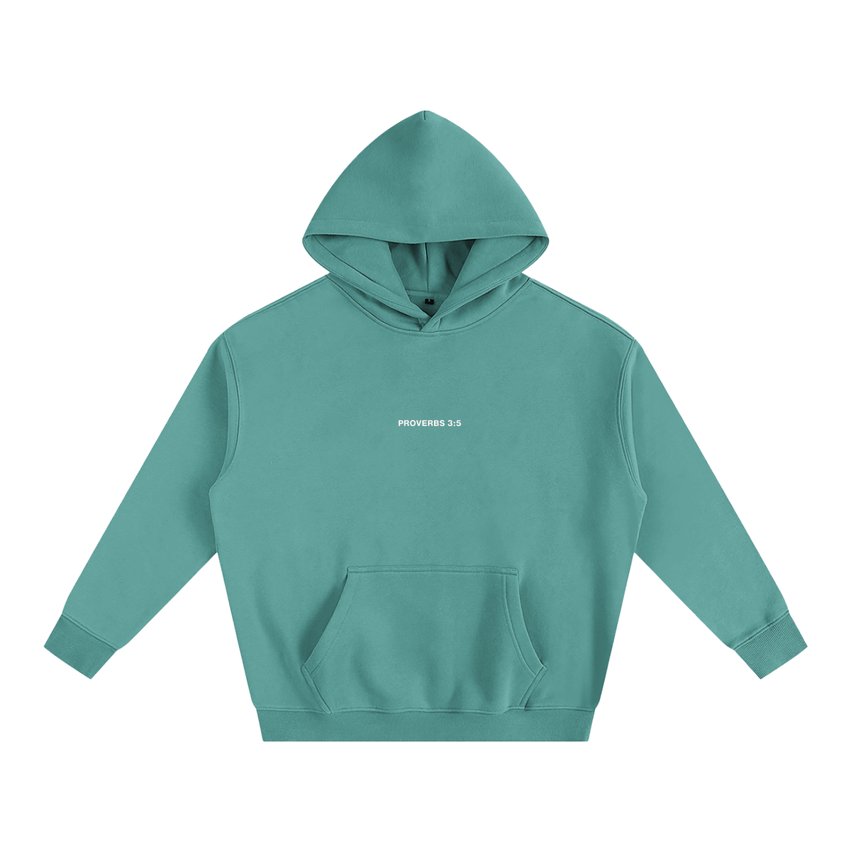 Proverbs 3:5 “Trust the Lord With All Your Heart” Oversized Fleece Hoodie