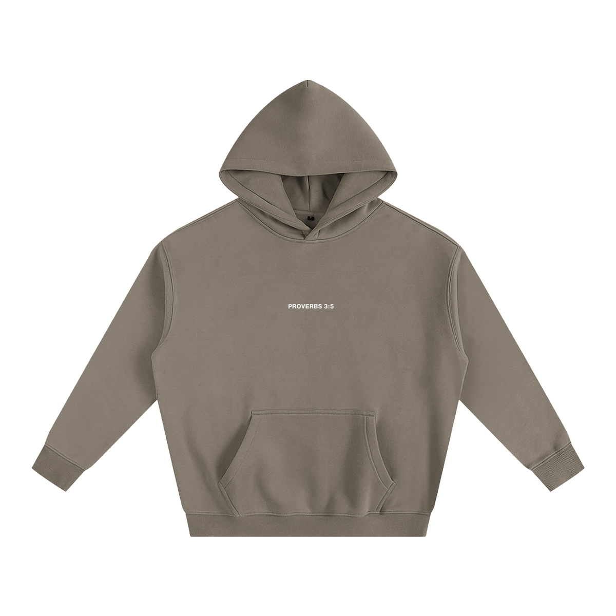Proverbs 3:5 “Trust the Lord With All Your Heart” Oversized Fleece Hoodie