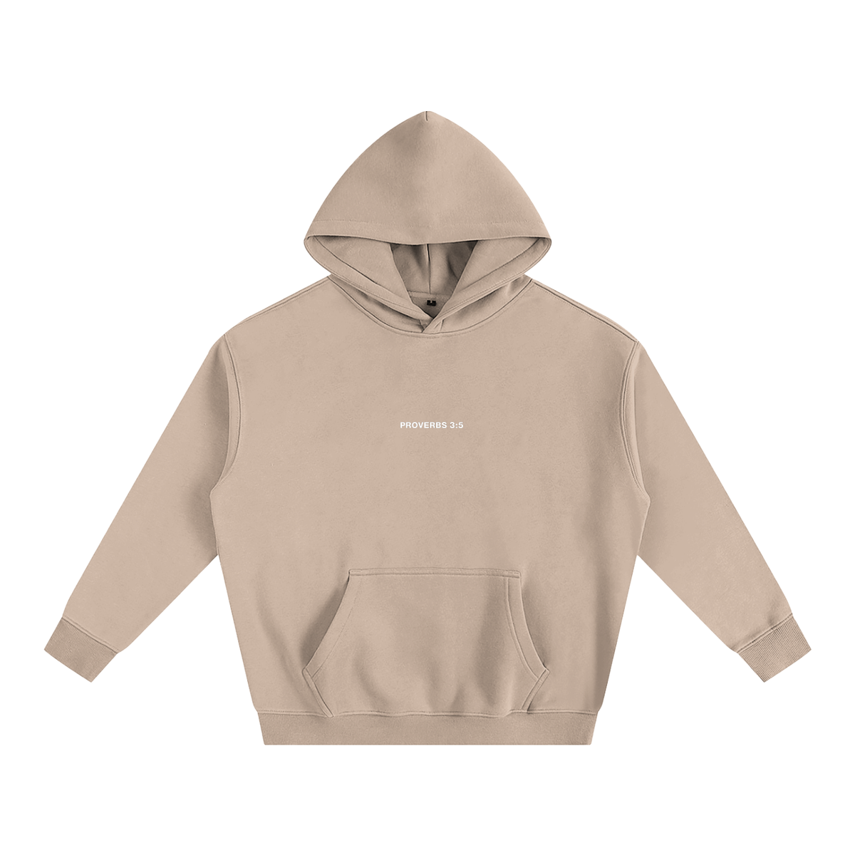 Proverbs 3:5 “Trust the Lord With All Your Heart” Oversized Fleece Hoodie