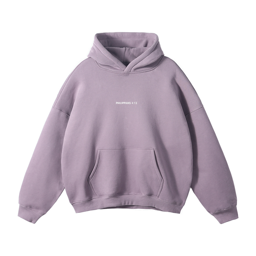 Philippians 4:13 "Strength” Oversize Fleeced Hoodie