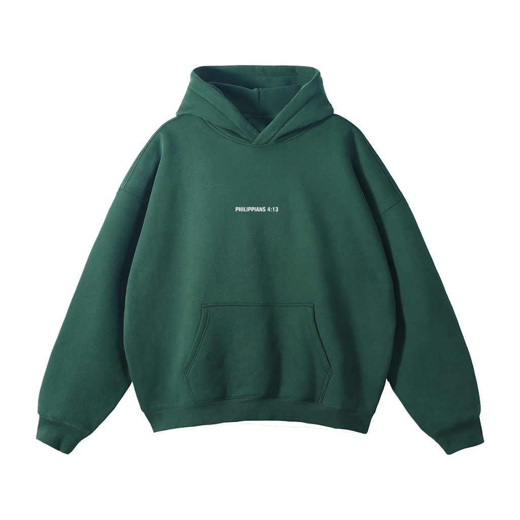 Philippians 4:13 "Strength” Oversize Fleeced Hoodie