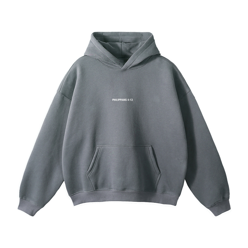 Philippians 4:13 "Strength” Oversize Fleeced Hoodie