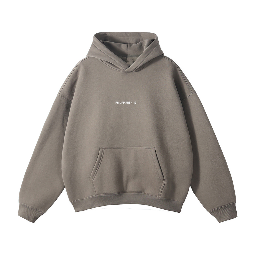 Philippians 4:13 "Strength” Oversize Fleeced Hoodie