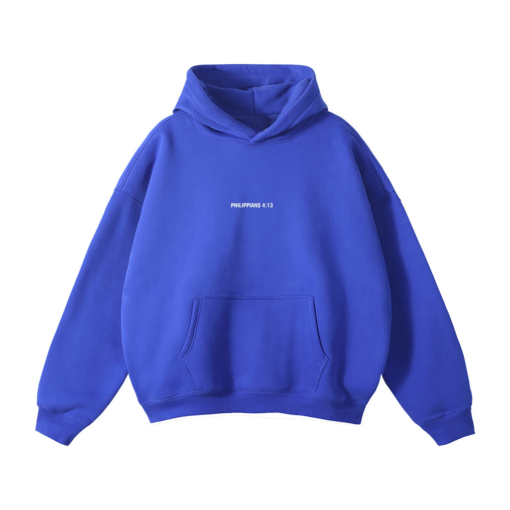 Philippians 4:13 "Strength” Oversize Fleeced Hoodie
