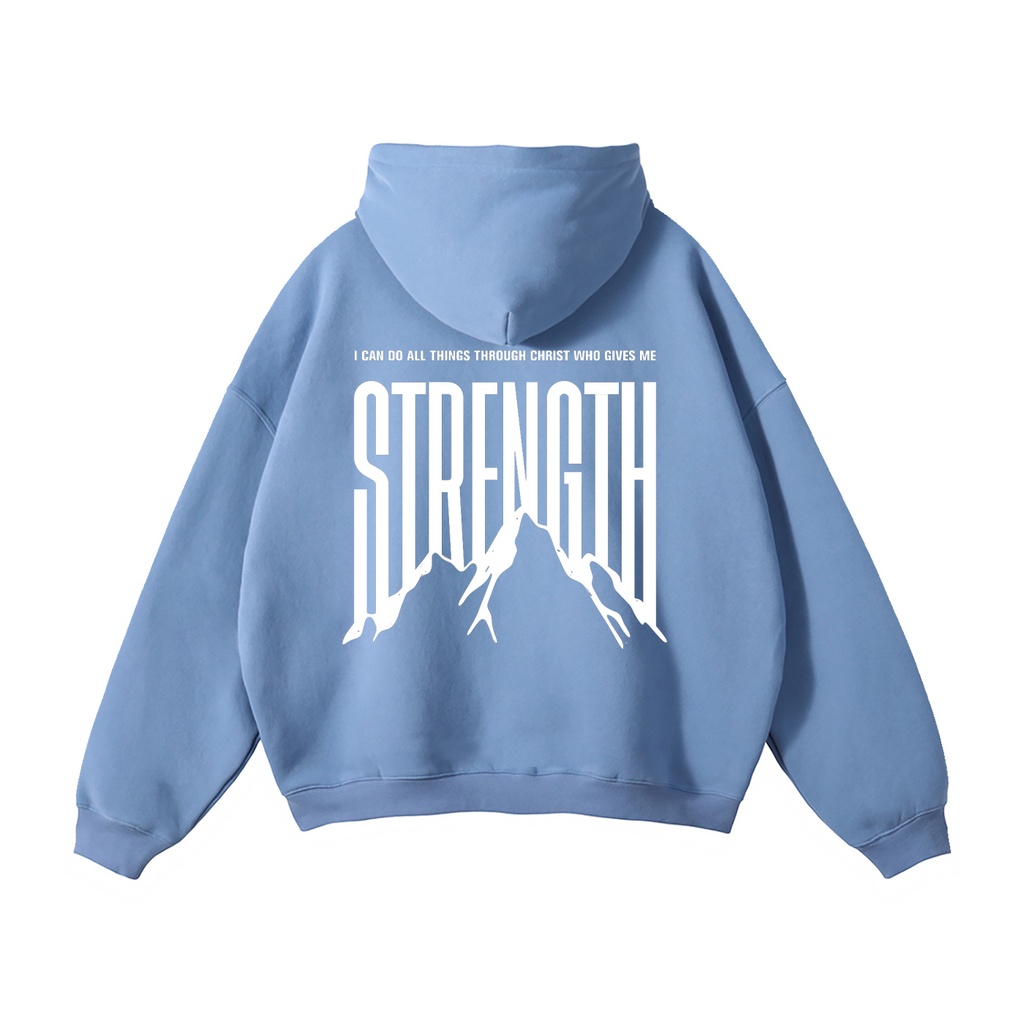 Philippians 4:13 "Strength” Oversize Fleeced Hoodie