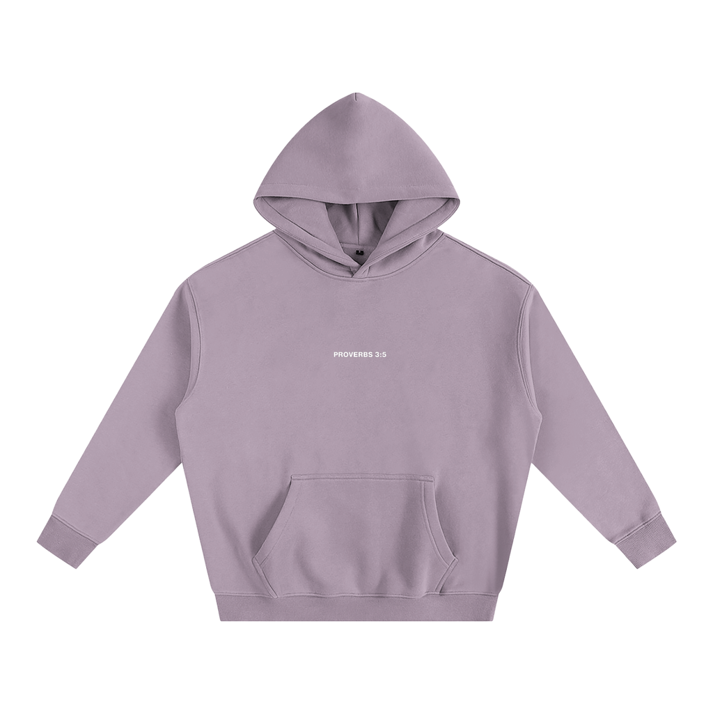 Proverbs 3:5 “Trust the Lord With All Your Heart” Oversized Fleece Hoodie
